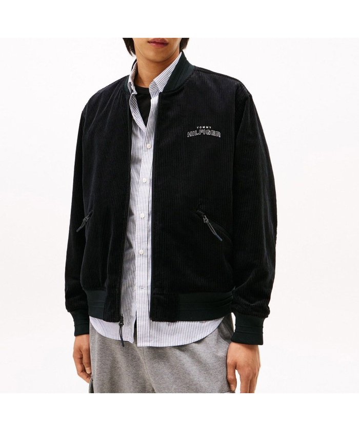 【トミーヒルフィガー/TOMMY HILFIGER / MEN】のMODERN ATHLETICミックスメディアリバーシブルボンバージャケット インテリア・キッズ・メンズ・レディースファッション・服の通販 founy(ファニー) https://founy.com/ ファッション Fashion メンズファッション Fashion for Men アメリカン American Style クラシック Classic, Timeless Style コレクション Collection, Seasonal Line コーデュロイ Corduroy, Cord Fabric ゴルフ Golf デニム Denim, Jeans Material ポケット Pocket, Pocket Detail モダン Modern, Contemporary リバーシブル Reversible, Two-Sided 人気 Popular, Best Seller 定番 Standard, Basic Item A/W・秋冬 Autumn/Winter |ID: prp329100004721787 ipo3291000000034209472