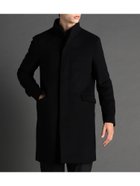 【ニコル/NICOLE / MEN】の【ex/tra】カシミヤビーバー スタンドカラーコート 人気、トレンドファッション・服の通販 founy(ファニー) ファッション Fashion メンズファッション Fashion for Men シンプル Simple, Minimal スタイリッシュ Stylish, Fashionable スタンド Stand Collar, Upright Stand スマート Smart, Elegant セットアップ Set-Up, Coordinated Outfit ビジネス 仕事 通勤 Business / Work / Commuting ポケット Pocket, Pocket Detail エレガント 上品 Elegant thumbnail 49ブラック|ID: prp329100004721788 ipo3291000000035007133