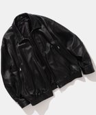 【ビームス/BEAMS / MEN】の【定番人気】レザー ブルゾン 25AW 秋アウター ロングシーズン ライトアウター BLACK|ID: prp329100004721836 ipo3291000000034209441