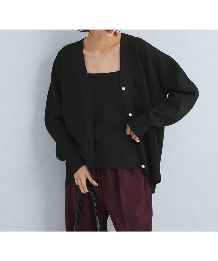 【ユナイテッドアローズ/UNITED ARROWS】のアクセいらずカーデ インテリア・キッズ・メンズ・レディースファッション・服の通販 founy(ファニー) https://founy.com/ ファッション Fashion レディースファッション Fashion for Women 春 Spring 秋 Autumn キャミソール Camisole, Spaghetti Strap Top シンプル Simple, Minimal ストレート Straight, Straight Cut パール Pearl, Pearl Accent フェミニン Feminine, Girly ロング Long, Long-Length 冬 Winter / This Winter アウトレット Outlet / Clearance おすすめ Recommended / Our Picks |ID: prp329100004721854 ipo3291000000034284165