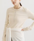 【アーバンリサーチ/URBAN RESEARCH】のヘンリーネックリブカットソー 人気、トレンドファッション・服の通販 founy(ファニー) ファッション Fashion レディースファッション Fashion for Women トップス・カットソー Cut & Sew Tops カットソー・ベーシックTシャツ Cut-and-Sewn Tops / Stretch Tees & Basics 2025年 2025 2025-2026秋冬・A/W Autumn/Winter 2025–26 AW25–26 冬 Winter / This Winter おすすめ Recommended / Our Picks インナー Innerwear カーディガン Cardigan, Knitwear コンパクト Compact, Small Size ジャケット Jacket, Outerwear スラックス Slacks, Dress Pants デニム Denim, Jeans Material バランス Balance, Style Balance フィット Fit, Slim Fit フロント Front, Front Design ワイド Wide, Wide Fit A/W・秋冬 Autumn/Winter thumbnail IVORYBEIGE|ID: prp329100004721860 ipo3291000000034995479