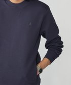 【シップス/SHIPS / MEN】の【WEB限定】SHIPS テレワーク ビズ ワンポイントロゴ ハイゲージ ダブルニット スウェット ネイビー|ID: prp329100004721871 ipo3291000000034198369