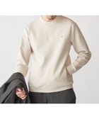【シップス/SHIPS / MEN】の【WEB限定】SHIPS テレワーク ビズ ワンポイントロゴ ハイゲージ ダブルニット スウェット ベージュ|ID: prp329100004721871 ipo3291000000034198372