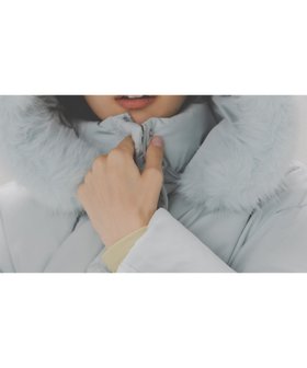 【ナチュラル ビューティー ベーシック/NATURAL BEAUTY BASIC】のフードファーショートダウン 人気、トレンドファッション・服の通販 founy(ファニー) ファッション Fashion レディースファッション Fashion for Women スタンド Stand Collar, Upright Stand ダウン Down, Puffer |ID:prp329100004721892