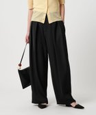 【ビューティ&ユース ユナイテッドアローズ/BEAUTY&YOUTH / UNITED ARROWS】のタックワイドパンツ BLACK|ID: prp329100004721893 ipo3291000000034620312