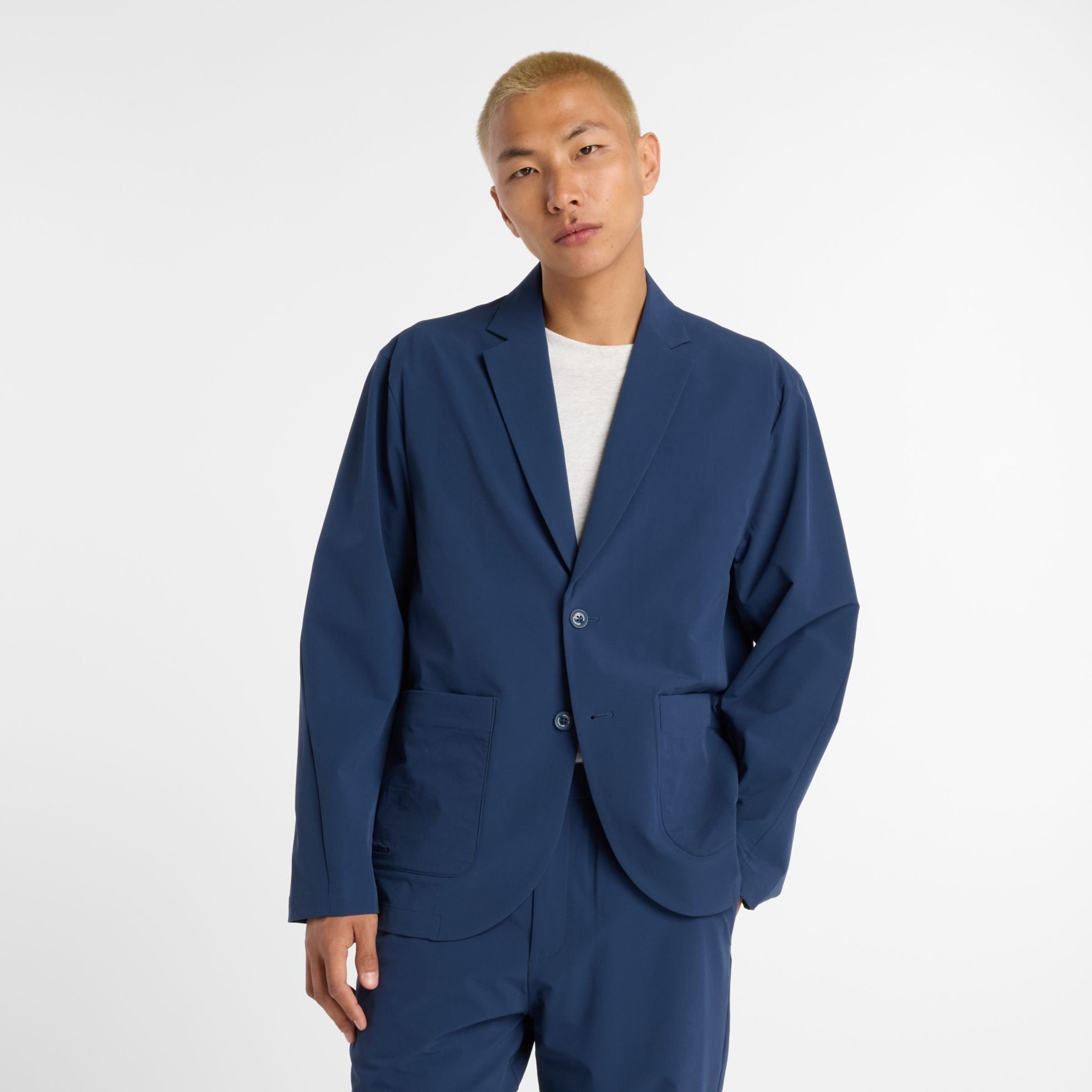 【ニューバランス/new balance】のNB GREY シングルジャケット インテリア・キッズ・メンズ・レディースファッション・服の通販 founy(ファニー) 　ファッション　Fashion　レディースファッション　Fashion for Women　アウター　Coat / Outerwear Collection　レディースジャケット・軽アウター　Jackets　ジャケット　Jacket, Outerwear　セットアップ　Set-Up, Coordinated Outfit　パターン　Pattern, Design Print　パッチ　Patch, Appliqué　ビジネス 仕事 通勤　Business / Work / Commuting　フィット　Fit, Slim Fit　ベーシック　Basic, Essential　ポケット　Pocket, Pocket Detail　リラックス　Relax, Relaxed Fit　軽量　Lightweight, Ultra Light　NNY|ID: prp329100004721908 ipo3291000000034126593