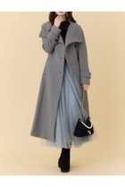 【リエンダ/rienda】の25オーバーネックシンデレララインコート GRY|ID: prp329100004721922 ipo3291000000034790395