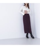 【ナチュラル ビューティー ベーシック/NATURAL BEAUTY BASIC】のツイーディーナロースカート 人気、トレンドファッション・服の通販 founy(ファニー) ファッション Fashion レディースファッション Fashion for Women スカート Skirts ツイード Twill, Twill Weave ポケット Pocket, Pocket Detail thumbnail ディープパープル1|ID: prp329100004721954 ipo3291000000034529300