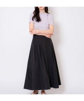 【ノエラ/Noela】のステッチタフタスカート 人気、トレンドファッション・服の通販 founy(ファニー) ファッション Fashion レディースファッション Fashion for Women スカート Skirts シンプル Simple, Minimal タフタ Taffeta, Structured Fabric ダウン Down, Puffer フレア Flare, Flared ポケット Pocket, Pocket Detail |ID:prp329100004721965
