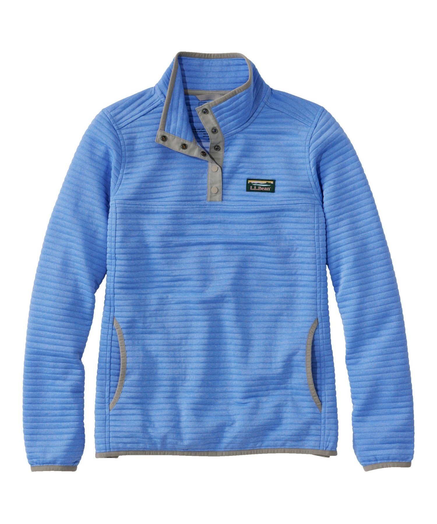 【エルエルビーン/L.L.Bean】のエアーライト・ニット・プルオーバー インテリア・キッズ・メンズ・レディースファッション・服の通販 founy(ファニー) 　ファッション　Fashion　レディースファッション　Fashion for Women　トップス・カットソー　Cut & Sew Tops　ニット　Knit Tops & Sweaters　カジュアルプルオーバー・ニットトップス　Pullovers & Knit Tops / Casual Pullovers　フィット　Fit, Slim Fit　ポケット　Pocket, Pocket Detail　軽量　Lightweight, Ultra Light　MlbuBluHthr|ID: prp329100004722011 ipo3291000000034128104