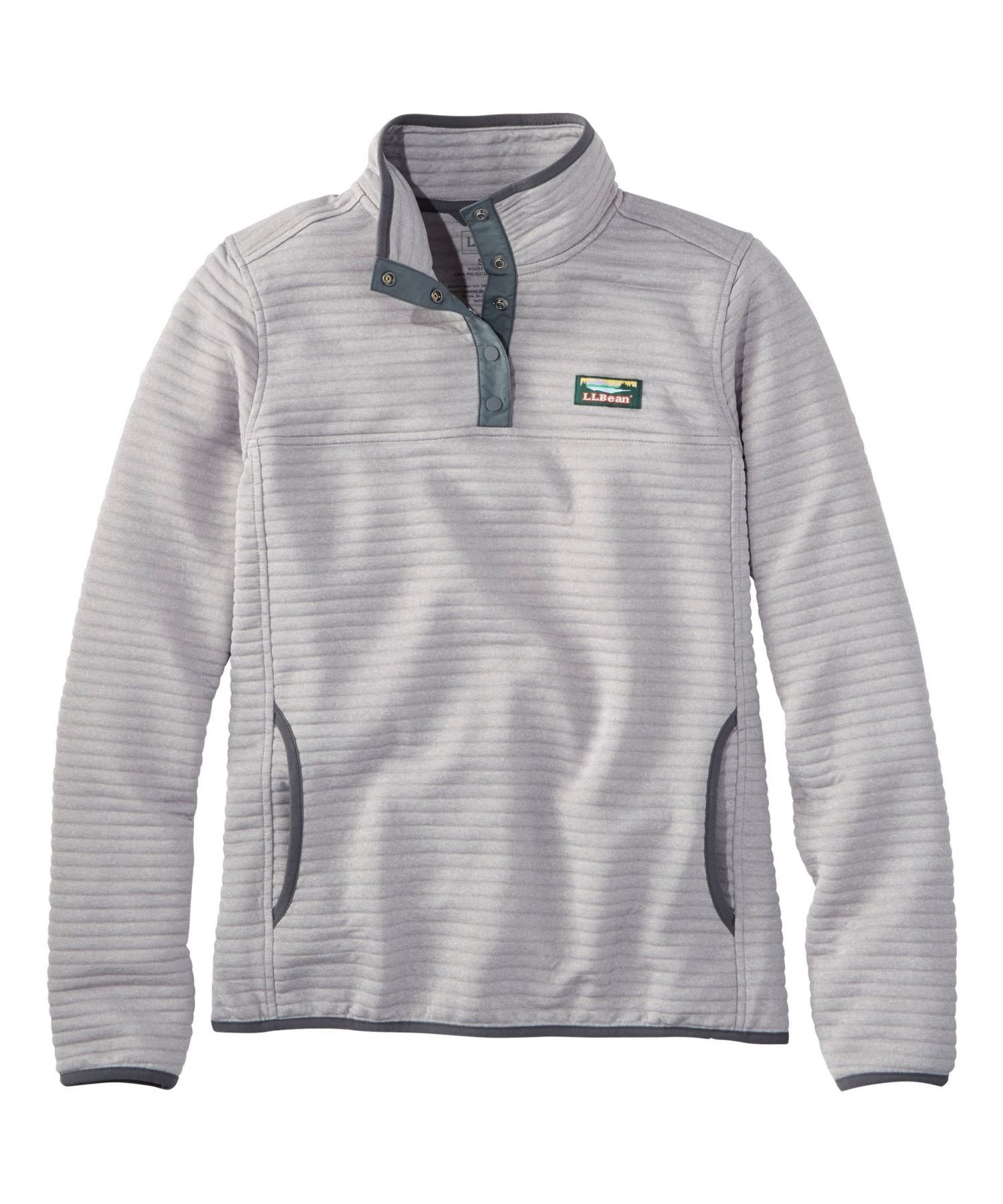 【エルエルビーン/L.L.Bean】のエアーライト・ニット・プルオーバー インテリア・キッズ・メンズ・レディースファッション・服の通販 founy(ファニー) 　ファッション　Fashion　レディースファッション　Fashion for Women　トップス・カットソー　Cut & Sew Tops　ニット　Knit Tops & Sweaters　カジュアルプルオーバー・ニットトップス　Pullovers & Knit Tops / Casual Pullovers　フィット　Fit, Slim Fit　ポケット　Pocket, Pocket Detail　軽量　Lightweight, Ultra Light　QrryGrayHthr|ID: prp329100004722011 ipo3291000000034128106
