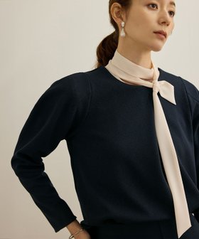 【ロペ/ROPE'】の【洗える】ジャガードニットプルオーバー(梨地プルオーバー)/セットアップ対応 人気、トレンドファッション・服の通販 founy(ファニー) ファッション Fashion レディースファッション Fashion for Women トップス・カットソー Cut & Sew Tops ニット Knit Tops & Sweaters カジュアルプルオーバー・ニットトップス Pullovers & Knit Tops / Casual Pullovers おすすめ Recommended / Our Picks シンプル Simple, Minimal セットアップ Set-Up, Coordinated Outfit プレーン Plain, Simple ボトム Bottoms, Lower Wear ポケット Pocket, Pocket Detail 洗える Machine Washable |ID:prp329100004722030