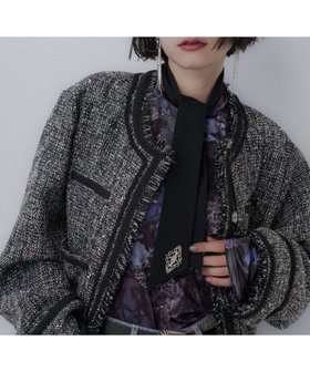 【ハレ/HARE】のアソートラメツイードジャケット 人気、トレンドファッション・服の通販 founy(ファニー) ファッション Fashion レディースファッション Fashion for Women アウター Coat / Outerwear Collection レディースジャケット・軽アウター Jackets おすすめ Recommended / Our Picks インナー Innerwear ウェーブ Wavy Pattern カットソー Cut and Sewn Top クラシック Classic, Timeless Style クール Cool, Chic コンパクト Compact, Small Size シンプル Simple, Minimal ジャケット Jacket, Outerwear スタイリッシュ Stylish, Fashionable ストレート Straight, Straight Cut スパンコール Sequins, Sequin Embellishment セットアップ Set-Up, Coordinated Outfit ツイード Twill, Twill Weave デニム Denim, Jeans Material トレンド Trend, Trending Now ポケット Pocket, Pocket Detail レース Lace, Lace Fabric ワイド Wide, Wide Fit 帽子 Hat, Headwear |ID:prp329100004722035