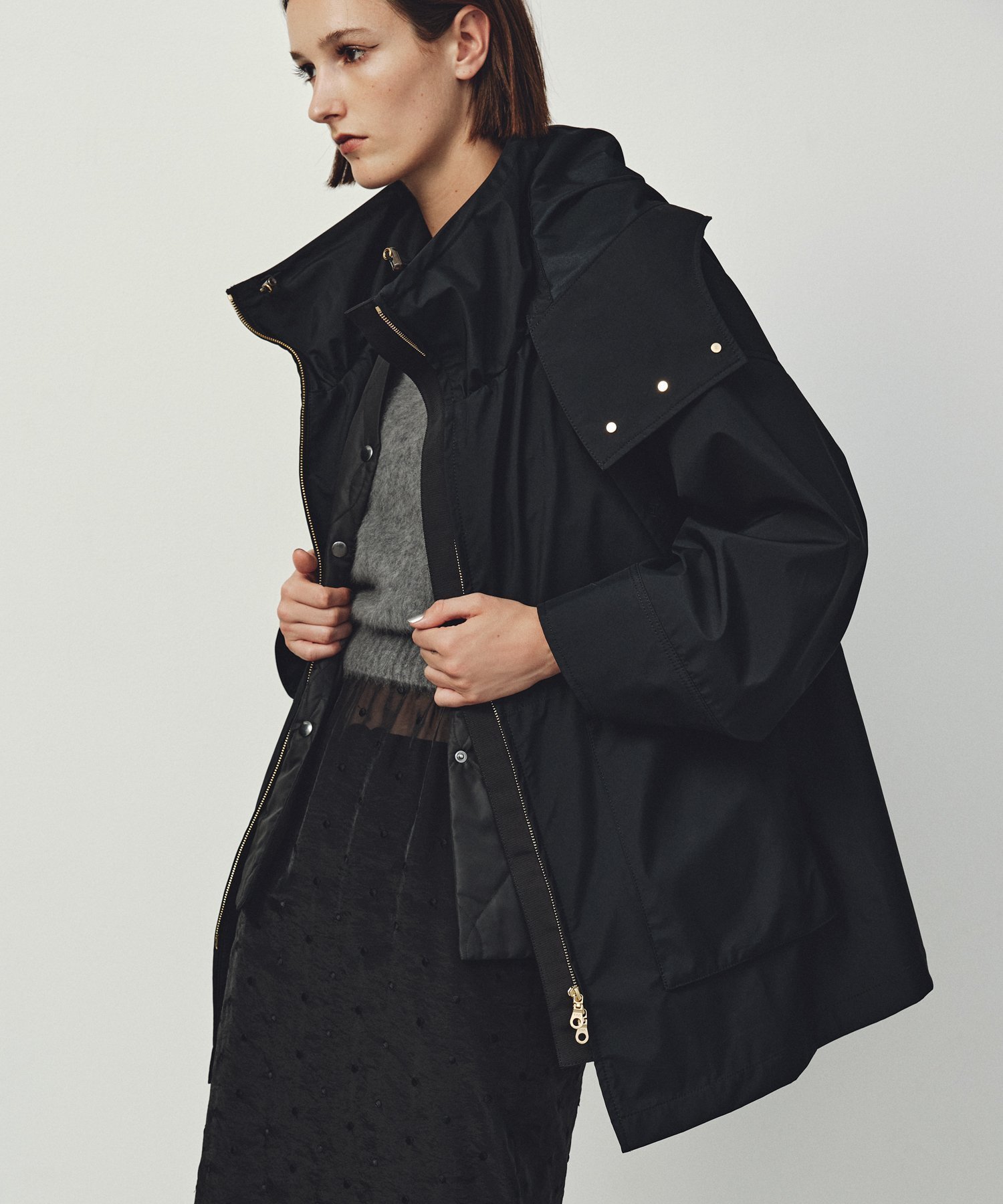 【ロペ/ROPE'】の【Mizuno for ROPE 】ギャザーミドルブルゾン 人気、トレンドファッション・服の通販 founy(ファニー) ファッション Fashion レディースファッション Fashion for Women アウター Coat / Outerwear Collection ブルゾンジャケット・スポーティアウター Blouson Jackets インナー Innerwear ギャザー Gathered, Ruffled スタンド Stand Collar, Upright Stand ドローストリング Drawstring, Pull Cord パターン Pattern, Design Print フェミニン Feminine, Girly フォルム Silhouette, Form ブルゾン Blouson, Bomber Jacket ベスト Vest, Waistcoat ボンディング Bonding, Bonded Fabric ポケット Pocket, Pocket Detail ミドル Middle Length, Mid Height ライナー Liner, Inner Layer リラックス Relax, Relaxed Fit ロング Long, Long-Length ワイド Wide, Wide Fit おすすめ Recommended / Our Picks other-1|ID: prp329100004722082 ipo3291000000034677886