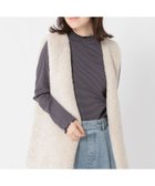 【スタディオ クリップ/studio CLIP】のアソートシャーリングネックプルオーバー プラスサイズあり 人気、トレンドファッション・服の通販 founy(ファニー) ファッション Fashion レディースファッション Fashion for Women トップス・カットソー Cut & Sew Tops カジュアルプルオーバー・ニットトップス Pullovers & Knit Tops / Casual Pullovers おすすめ Recommended / Our Picks インナー Innerwear カットソー Cut and Sewn Top スウェット / スエット Sweatshirt, Sweatwear thumbnail スモーク×ブラック02|ID: prp329100004722095 ipo3291000000034402502