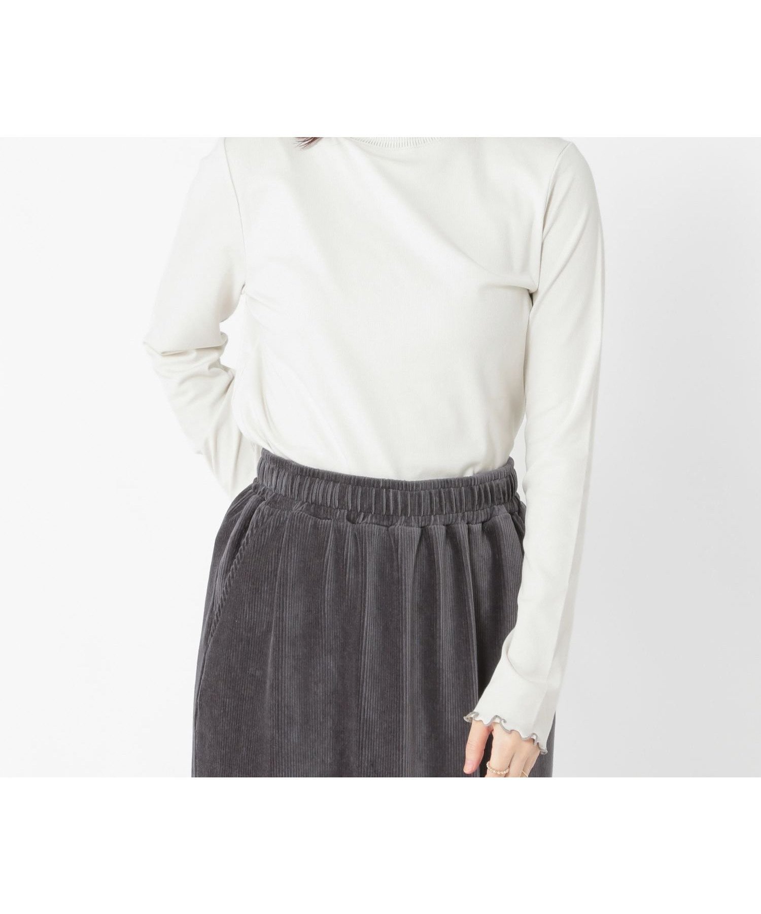 【スタディオ クリップ/studio CLIP】のアソートシャーリングネックプルオーバー プラスサイズあり インテリア・キッズ・メンズ・レディースファッション・服の通販 founy(ファニー) ファッション Fashion レディースファッション Fashion for Women トップス・カットソー Cut & Sew Tops カジュアルプルオーバー・ニットトップス Pullovers & Knit Tops / Casual Pullovers おすすめ Recommended / Our Picks インナー Innerwear カットソー Cut and Sewn Top スウェット / スエット Sweatshirt, Sweatwear アイスグレーメロー08|ID: prp329100004722095 ipo3291000000034402504