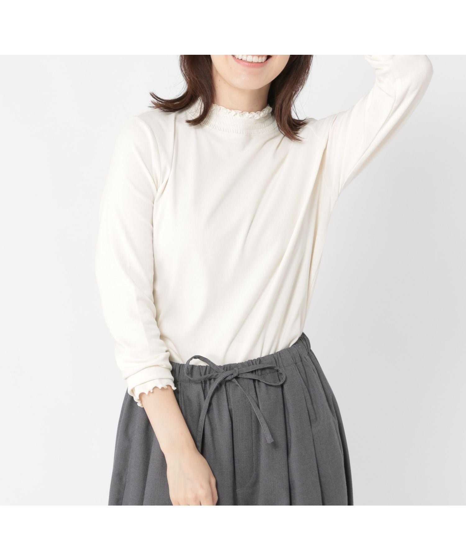 【スタディオ クリップ/studio CLIP】のアソートシャーリングネックプルオーバー プラスサイズあり インテリア・キッズ・メンズ・レディースファッション・服の通販 founy(ファニー) ファッション Fashion レディースファッション Fashion for Women トップス・カットソー Cut & Sew Tops カジュアルプルオーバー・ニットトップス Pullovers & Knit Tops / Casual Pullovers おすすめ Recommended / Our Picks インナー Innerwear カットソー Cut and Sewn Top スウェット / スエット Sweatshirt, Sweatwear オフホワイト11|ID: prp329100004722095 ipo3291000000034402505