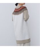 【ビームス ウイメン/BEAMS】のジャカードニット コンビ ワンピース IVORY|ID: prp329100004722171 ipo3291000000034487699