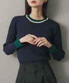 【センスオブプレイス/SENSE OF PLACE by URBAN RESEARCH】の『WEB限定』バイカラーコンパクトセーター 人気、トレンドファッション・服の通販 founy(ファニー) ファッション Fashion レディースファッション Fashion for Women インナー Innerwear キャミソール Camisole, Spaghetti Strap Top サロペット Overalls, Salopette デニム Denim, Jeans Material フィット Fit, Slim Fit A/W・秋冬 Autumn/Winter 冬 Winter / This Winter 夏 Summer 2025年 2025 2025-2026秋冬・A/W Autumn/Winter 2025–26 AW25–26 thumbnail NAVY|ID: prp329100004722172 ipo3291000000034130423