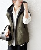 【シップス フォー ウィメン/SHIPS】のSHIPS any ナイロン * ボア リバーシブル フーディー ベスト 人気、トレンドファッション・服の通販 founy(ファニー) ファッション Fashion レディースファッション Fashion for Women アウター Coat / Outerwear Collection トップス・カットソー Cut & Sew Tops ベスト&ジレ / 重ね着スタイル Vests & Gilets インナー Innerwear カットソー Cut and Sewn Top スウェット / スエット Sweatshirt, Sweatwear バランス Balance, Style Balance フロント Front, Front Design ベスト Vest, Waistcoat ポケット Pocket, Pocket Detail リバーシブル Reversible, Two-Sided ロング Long, Long-Length おすすめ Recommended / Our Picks 2025年 2025 2025-2026秋冬・A/W Autumn/Winter 2025–26 AW25–26 thumbnail オリーブ|ID: prp329100004722181 ipo3291000000034503015