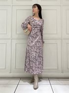 【スナイデル/SNIDEL】のジャガードプリントワンピース 人気、トレンドファッション・服の通販 founy(ファニー) ファッション Fashion レディースファッション Fashion for Women ワンピース Dresses ギャザー Gathered, Ruffled スマート Smart, Elegant プリント Print, Printed Pattern リボン Ribbon, Bow thumbnail PNK[066]|ID: prp329100004722196 ipo3291000000034130695