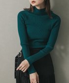 【センスオブプレイス/SENSE OF PLACE by URBAN RESEARCH】のストレッチリブハイネックセーター 人気、トレンドファッション・服の通販 founy(ファニー) ファッション Fashion レディースファッション Fashion for Women 2025年 2025 2025-2026秋冬・A/W Autumn/Winter 2025–26 AW25–26 冬 Winter / This Winter ハイネック High Neck, Mock Neck A/W・秋冬 Autumn/Winter thumbnail GREEN|ID: prp329100004722202 ipo3291000000034367895