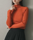 【センスオブプレイス/SENSE OF PLACE by URBAN RESEARCH】のストレッチリブハイネックセーター 人気、トレンドファッション・服の通販 founy(ファニー) ファッション Fashion レディースファッション Fashion for Women 2025年 2025 2025-2026秋冬・A/W Autumn/Winter 2025–26 AW25–26 冬 Winter / This Winter ハイネック High Neck, Mock Neck A/W・秋冬 Autumn/Winter thumbnail ORANGE|ID: prp329100004722202 ipo3291000000034367910