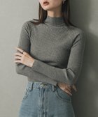 【センスオブプレイス/SENSE OF PLACE by URBAN RESEARCH】のストレッチリブハイネックセーター 人気、トレンドファッション・服の通販 founy(ファニー) ファッション Fashion レディースファッション Fashion for Women 2025年 2025 2025-2026秋冬・A/W Autumn/Winter 2025–26 AW25–26 冬 Winter / This Winter ハイネック High Neck, Mock Neck A/W・秋冬 Autumn/Winter thumbnail GRAY|ID: prp329100004722202 ipo3291000000034367911
