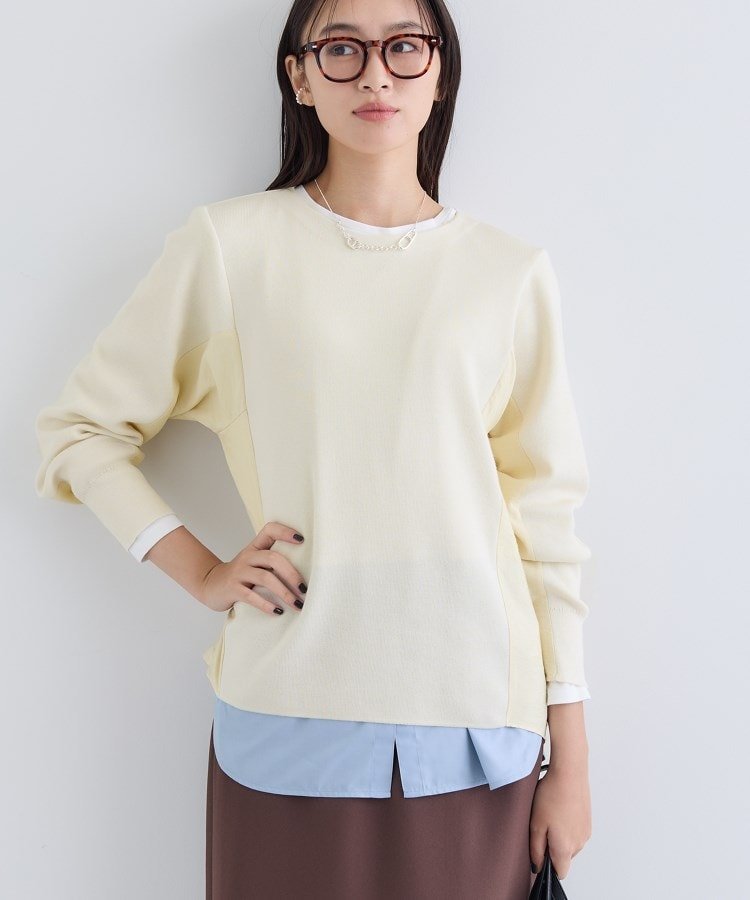 【インディヴィ/INDIVI】の【洗える/選べる8色】トーンアップニット 人気、トレンドファッション・服の通販 founy(ファニー) 　ファッション　Fashion　レディースファッション　Fashion for Women　トップス・カットソー　Cut & Sew Tops　ニット　Knit Tops & Sweaters　インナー　Innerwear　洗える　Machine Washable　ストレッチ　Stretch, Stretchy Fabric　スマート　Smart, Elegant　トレンド　Trend, Trending Now　ドッキング　Docking, Mixed Material　バランス　Balance, Style Balance　ベスト　Vest, Waistcoat　 other-1|ID: prp329100004722220 ipo3291000000034967374