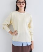 【インディヴィ/INDIVI】の【洗える/選べる8色】トーンアップニット 人気、トレンドファッション・服の通販 founy(ファニー) ファッション Fashion レディースファッション Fashion for Women トップス・カットソー Cut & Sew Tops ニット Knit Tops & Sweaters インナー Innerwear 洗える Machine Washable ストレッチ Stretch, Stretchy Fabric スマート Smart, Elegant トレンド Trend, Trending Now ドッキング Docking, Mixed Material バランス Balance, Style Balance ベスト Vest, Waistcoat thumbnail アイボリー|ID: prp329100004722220 ipo3291000000034967375