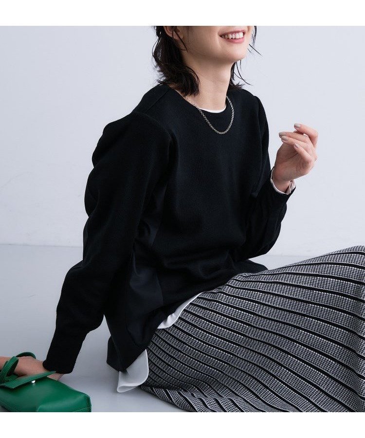 【インディヴィ/INDIVI】の【洗える/選べる8色】トーンアップニット インテリア・キッズ・メンズ・レディースファッション・服の通販 founy(ファニー) 　ファッション　Fashion　レディースファッション　Fashion for Women　トップス・カットソー　Cut & Sew Tops　ニット　Knit Tops & Sweaters　インナー　Innerwear　洗える　Machine Washable　ストレッチ　Stretch, Stretchy Fabric　スマート　Smart, Elegant　トレンド　Trend, Trending Now　ドッキング　Docking, Mixed Material　バランス　Balance, Style Balance　ベスト　Vest, Waistcoat　ブラック|ID: prp329100004722220 ipo3291000000034967377