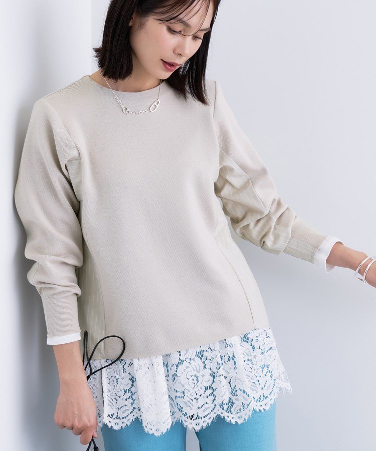 【インディヴィ/INDIVI】の【洗える/選べる8色】トーンアップニット インテリア・キッズ・メンズ・レディースファッション・服の通販 founy(ファニー) 　ファッション　Fashion　レディースファッション　Fashion for Women　トップス・カットソー　Cut & Sew Tops　ニット　Knit Tops & Sweaters　インナー　Innerwear　洗える　Machine Washable　ストレッチ　Stretch, Stretchy Fabric　スマート　Smart, Elegant　トレンド　Trend, Trending Now　ドッキング　Docking, Mixed Material　バランス　Balance, Style Balance　ベスト　Vest, Waistcoat　グレージュ|ID: prp329100004722220 ipo3291000000034967384