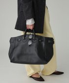 【バビロン/BABYLONE / KIDS】の【YOUNG OLSEN】BELTED TOTE M 人気、トレンドファッション・服の通販 founy(ファニー) ファッション Fashion キッズファッション Fashion for Kids 再入荷 Restock / Back in Stock ビジネス 仕事 通勤 Business / Work / Commuting thumbnail ブラック19|ID: prp329100004722264 ipo3291000000034131768
