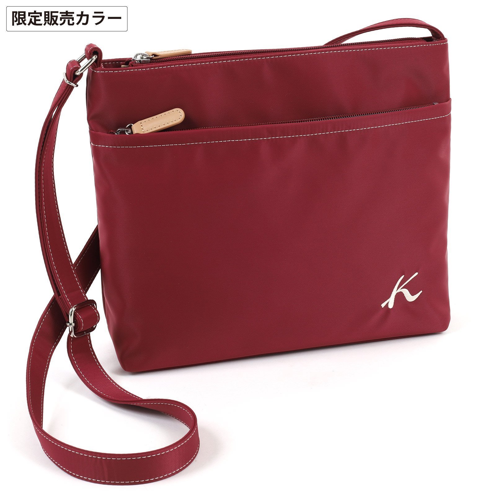 【キタムラ/Kitamura】のショルダーバッグ R-0702 インテリア・キッズ・メンズ・レディースファッション・服の通販 founy(ファニー) ファッション Fashion レディースファッション Fashion for Women ショルダー Shoulder, Shoulder Strap ポケット Pocket, Pocket Detail ポーチ Pouch, Small Case ワンポイント One Point, Statement Accent 傘 Umbrella, Parasol 財布 Wallet, Purse 【WEB限定色】ワイン71911|ID: prp329100004722291 ipo3291000000034862598