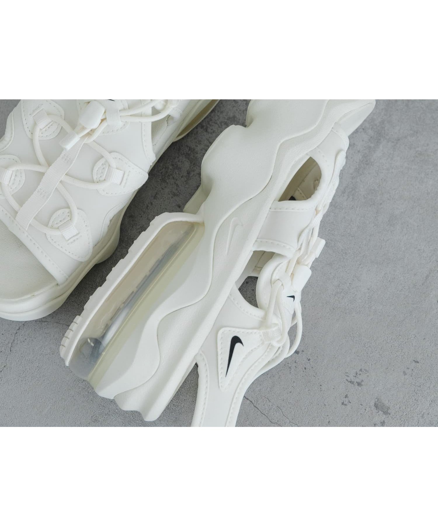 【アーバンリサーチ/URBAN RESEARCH】のNIKE エアマックスココサンダル インテリア・キッズ・メンズ・レディースファッション・服の通販 founy(ファニー) 　ファッション　Fashion　レディースファッション　Fashion for Women　厚底　Platform Shoes　サンダル　Sandals, Summer Shoes　スニーカー　Sneakers, Trainers　スポーツ　Sports, Activewear　定番　Standard, Basic Item　フェミニン　Feminine, Girly　フォーム　Form　レース　Lace, Lace Fabric　S/S・春夏　SS, Spring/Summer, Warm Season　夏　Summer　2025年　2025　2025春夏・S/S　Spring/Summer 2025 SS25　セイル/ブラック|ID: prp329100004722326 ipo3291000000034131989