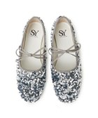 【オデット エ オディール/Odette e Odile】のSY スパンコールバレエ フラット10●↑ 人気、トレンドファッション・服の通販 founy(ファニー) ファッション Fashion レディースファッション Fashion for Women シャーリング Shirring, Ruched シューズ Shoes, Footwear シンプル Simple, Minimal スパンコール Sequins, Sequin Embellishment ツイード Twill, Twill Weave トレンド Trend, Trending Now バレエ Ballet, Ballet Style パープル Purple, Violet フラット Flat, Flat Shoes ベロア Velour, Soft Velvet リアル Real, Realistic リボン Ribbon, Bow thumbnail LT.GRAY|ID: prp329100004722341 ipo3291000000034878922