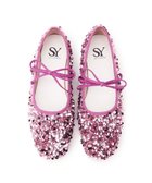 【オデット エ オディール/Odette e Odile】のSY スパンコールバレエ フラット10●↑ 人気、トレンドファッション・服の通販 founy(ファニー) ファッション Fashion レディースファッション Fashion for Women シャーリング Shirring, Ruched シューズ Shoes, Footwear シンプル Simple, Minimal スパンコール Sequins, Sequin Embellishment ツイード Twill, Twill Weave トレンド Trend, Trending Now バレエ Ballet, Ballet Style パープル Purple, Violet フラット Flat, Flat Shoes ベロア Velour, Soft Velvet リアル Real, Realistic リボン Ribbon, Bow thumbnail LT.PINK|ID: prp329100004722341 ipo3291000000034878923