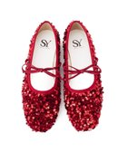 【オデット エ オディール/Odette e Odile】のSY スパンコールバレエ フラット10●↑ 人気、トレンドファッション・服の通販 founy(ファニー) ファッション Fashion レディースファッション Fashion for Women シャーリング Shirring, Ruched シューズ Shoes, Footwear シンプル Simple, Minimal スパンコール Sequins, Sequin Embellishment ツイード Twill, Twill Weave トレンド Trend, Trending Now バレエ Ballet, Ballet Style パープル Purple, Violet フラット Flat, Flat Shoes ベロア Velour, Soft Velvet リアル Real, Realistic リボン Ribbon, Bow thumbnail RED|ID: prp329100004722341 ipo3291000000034878924