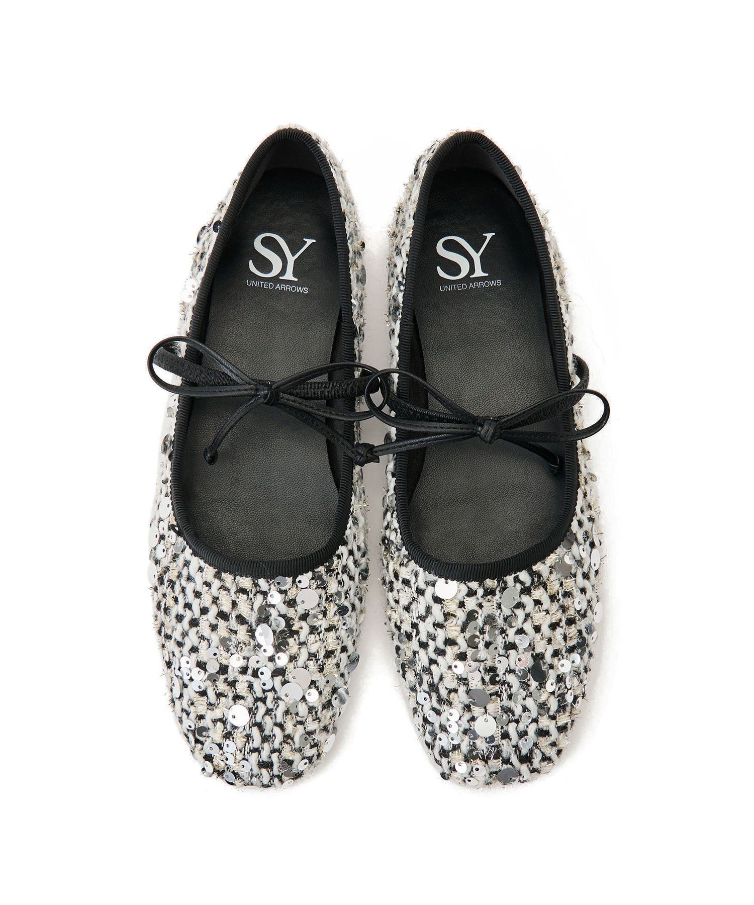 【オデット エ オディール/Odette e Odile】のSY スパンコールバレエ フラット10●↑ インテリア・キッズ・メンズ・レディースファッション・服の通販 founy(ファニー) 　ファッション　Fashion　レディースファッション　Fashion for Women　シャーリング　Shirring, Ruched　シューズ　Shoes, Footwear　シンプル　Simple, Minimal　スパンコール　Sequins, Sequin Embellishment　ツイード　Twill, Twill Weave　トレンド　Trend, Trending Now　バレエ　Ballet, Ballet Style　パープル　Purple, Violet　フラット　Flat, Flat Shoes　ベロア　Velour, Soft Velvet　リアル　Real, Realistic　リボン　Ribbon, Bow　その他4|ID: prp329100004722341 ipo3291000000034878931