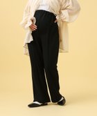 【レプシィム ローリーズファーム/LEPSIM LOWRYS FARM】の【産前・産後対応】マタニティ/ピンタックフレアパンツ 人気、トレンドファッション・服の通販 founy(ファニー) ファッション Fashion キッズファッション Fashion for Kids ボトムス Bottoms おすすめ Recommended / Our Picks カーディガン Cardigan, Knitwear ストレッチ Stretch, Stretchy Fabric タンク Tank Top, Sleeveless Top フレア Flare, Flared ビジネス 仕事 通勤 Business / Work / Commuting thumbnail ブラック09|ID: prp329100004722414 ipo3291000000034372973