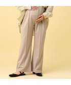 【レプシィム ローリーズファーム/LEPSIM LOWRYS FARM】の【産前・産後対応】マタニティ/ピンタックフレアパンツ 人気、トレンドファッション・服の通販 founy(ファニー) ファッション Fashion キッズファッション Fashion for Kids ボトムス Bottoms おすすめ Recommended / Our Picks カーディガン Cardigan, Knitwear ストレッチ Stretch, Stretchy Fabric タンク Tank Top, Sleeveless Top フレア Flare, Flared ビジネス 仕事 通勤 Business / Work / Commuting thumbnail ベージュ52|ID: prp329100004722414 ipo3291000000036294662