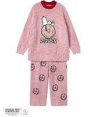 【ウンナナクール/une nana cool】の【スヌーピー】PEANUTS * une nana cool プルオーバー ロングパンツセット ベビーピンク|ID: prp329100004722417 ipo3291000000034602329