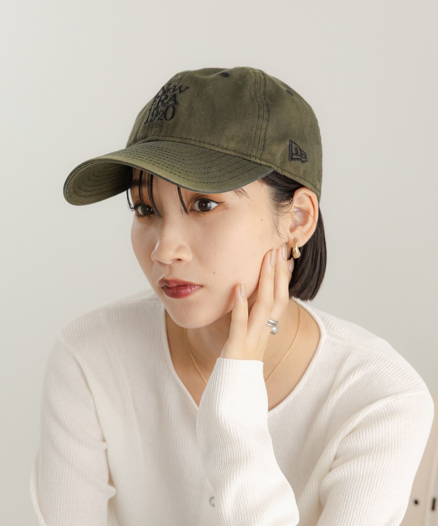 【ローリーズファーム/LOWRYS FARM】のビンテージウォッシュ NEW ERA インテリア・キッズ・メンズ・レディースファッション・服の通販 founy(ファニー) 　ファッション　Fashion　レディースファッション　Fashion for Women　ウォッシュ　Washed Finish　キャップ　Cap, Baseball Cap　シンプル　Simple, Minimal　スポーツ　Sports, Activewear　デニム　Denim, Jeans Material　フロント　Front, Front Design　ベーシック　Basic, Essential　ヴィンテージ　Vintage Style　ブラック09|ID: prp329100004722430 ipo3291000000034250903