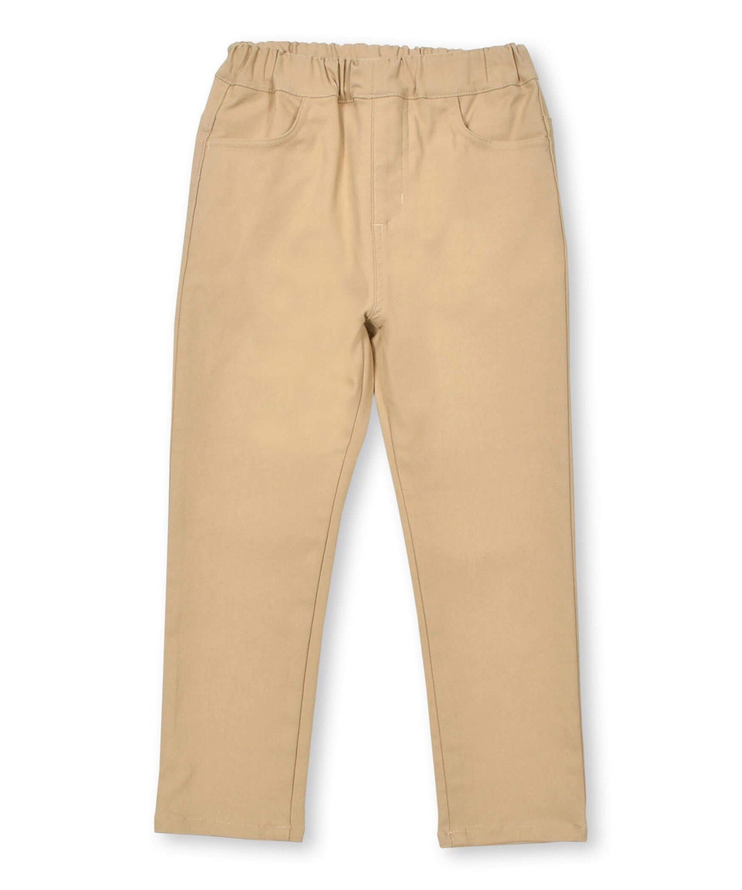 【ベベ オンライン ストア/BEBE ONLINE STORE / KIDS】のらくのびスーパーストレッチツイルパンツ(90~150cm) インテリア・キッズ・メンズ・レディースファッション・服の通販 founy(ファニー) 　ファッション　Fashion　キッズファッション　Fashion for Kids　ボトムス　Bottoms　オレンジ　Orange　テクスチャー　Texture, Textured Fabric　フレンチ　French, French Style　A/W・秋冬　Autumn/Winter　2024年　2024　エレガント 上品　Elegant　2024-2025秋冬・A/W　Autumn/Winter 2024–25 AW24–25　ベージュ|ID: prp329100004722454 ipo3291000000034226060