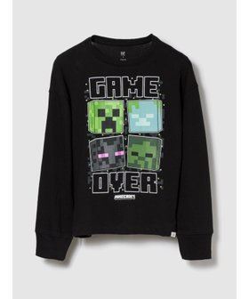 【ギャップ/GAP / KIDS】のマインクラフト グラフィックTシャツ 人気、トレンドファッション・服の通販 founy(ファニー) ファッション Fashion キッズファッション Fashion for Kids キャラクター Character, Licensed Characters グラフィック Graphic, Graphic Design スリーブ Sleeve, Long Sleeve / Short Sleeve プリント Print, Printed Pattern ロング Long, Long-Length |ID:prp329100004722466