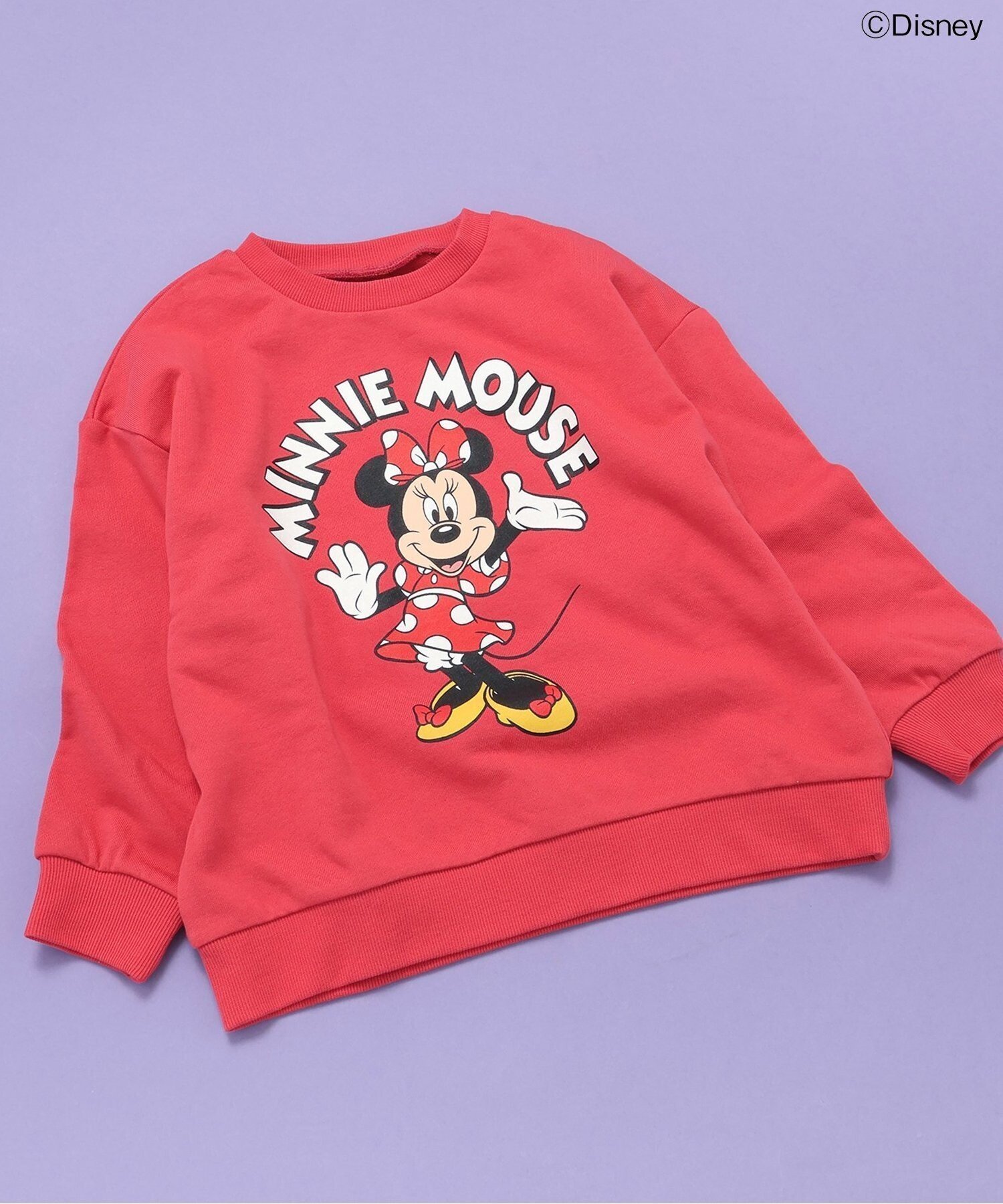 【エフオー オンラインストア/F.O.Online Store / KIDS】の【ディズニー】ミッキー フレンズ/トレーナー インテリア・キッズ・メンズ・レディースファッション・服の通販 founy(ファニー) 　ファッション　Fashion　キッズファッション　Fashion for Kids　カラフル　Colorful Design　キャラクター　Character, Licensed Characters　グラフィック　Graphic, Graphic Design　トレーナー　Sweatshirt, Trainer　プリント　Print, Printed Pattern　A/W・秋冬　Autumn/Winter　おすすめ　Recommended / Our Picks　レッド|ID: prp329100004722479 ipo3291000000034731137