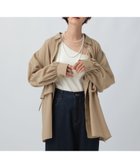 【レプシィム ローリーズファーム/LEPSIM LOWRYS FARM】のウエストフリルシャーリングブラウス ベージュ52|ID: prp329100004722498 ipo3291000000034218191