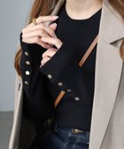 【アンドミー/andme】の金ボタン 長袖 リブ ニット トップス【無地/ボーダー】 人気、トレンドファッション・服の通販 founy(ファニー) ファッション Fashion レディースファッション Fashion for Women トップス・カットソー Cut & Sew Tops ニット Knit Tops & Sweaters ストレッチ Stretch, Stretchy Fabric ベーシック Basic, Essential ボーダー Border, Stripe 無地 Plain, Solid Color 長袖 Long Sleeve, Full Sleeve thumbnail ブラック|ID: prp329100004722569 ipo3291000000034216121