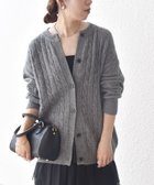 【シップス フォー ウィメン/SHIPS】の《追加 》【WEB限定】SHIPS any 手洗い可能 ヤク ケーブル クルーネック ニット カーディガン 2 人気、トレンドファッション・服の通販 founy(ファニー) ファッション Fashion レディースファッション Fashion for Women トップス・カットソー Cut & Sew Tops ニット Knit Tops & Sweaters カーディガン・羽織り Layered Style Cardigans アンサンブル Ensemble Set 洗える Machine Washable カットソー Cut and Sewn Top カーディガン Cardigan, Knitwear おすすめ Recommended / Our Picks エレガント 上品 Elegant 2025年 2025 2025-2026秋冬・A/W Autumn/Winter 2025–26 AW25–26 thumbnail グレー|ID: prp329100004722616 ipo3291000000034253244