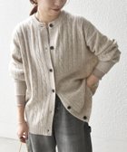 【シップス フォー ウィメン/SHIPS】の《追加 》【WEB限定】SHIPS any 手洗い可能 ヤク ケーブル クルーネック ニット カーディガン 2 人気、トレンドファッション・服の通販 founy(ファニー) ファッション Fashion レディースファッション Fashion for Women トップス・カットソー Cut & Sew Tops ニット Knit Tops & Sweaters カーディガン・羽織り Layered Style Cardigans アンサンブル Ensemble Set 洗える Machine Washable カットソー Cut and Sewn Top カーディガン Cardigan, Knitwear おすすめ Recommended / Our Picks エレガント 上品 Elegant 2025年 2025 2025-2026秋冬・A/W Autumn/Winter 2025–26 AW25–26 thumbnail ベージュ|ID: prp329100004722616 ipo3291000000034253247